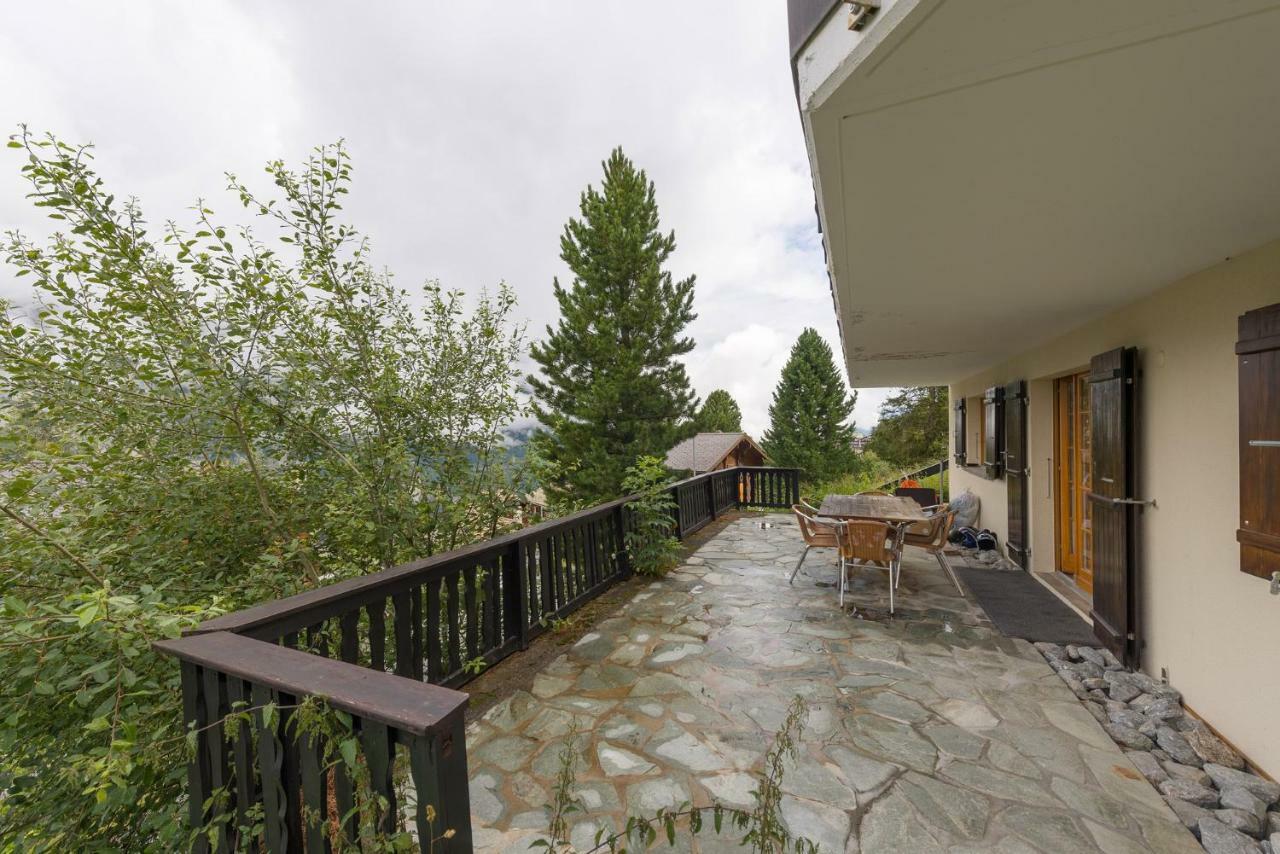 Apartment Schinkenheim "Bei Fuchs & Hase" Grächen Eksteriør billede
