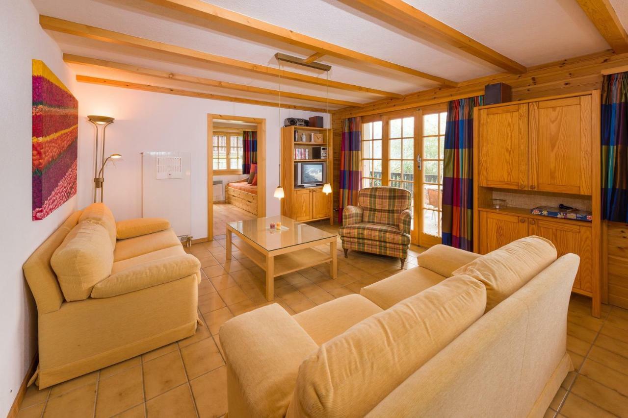 Apartment Schinkenheim "Bei Fuchs & Hase" Grächen Eksteriør billede