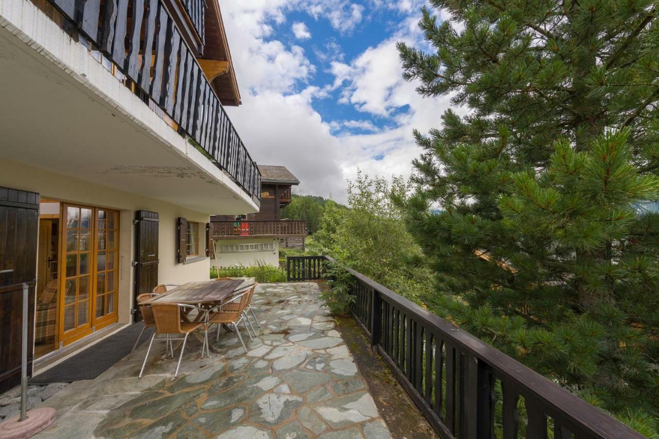 Apartment Schinkenheim "Bei Fuchs & Hase" Grächen Eksteriør billede